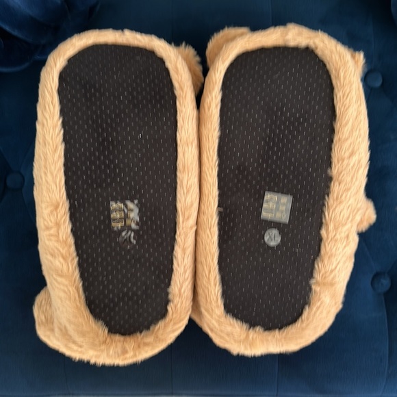 BRAND NEW!! Teddy Bear Slippers - Picture 3 of 3